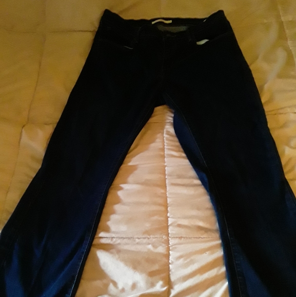 Levi Strauss Curvy Bootcut Blue Jeans Size 14 - Picture 3 of 3